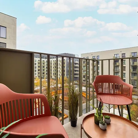 Apartment Bright Milionowa In Perfect For Remote Work By Renters Lodz (Lodz)