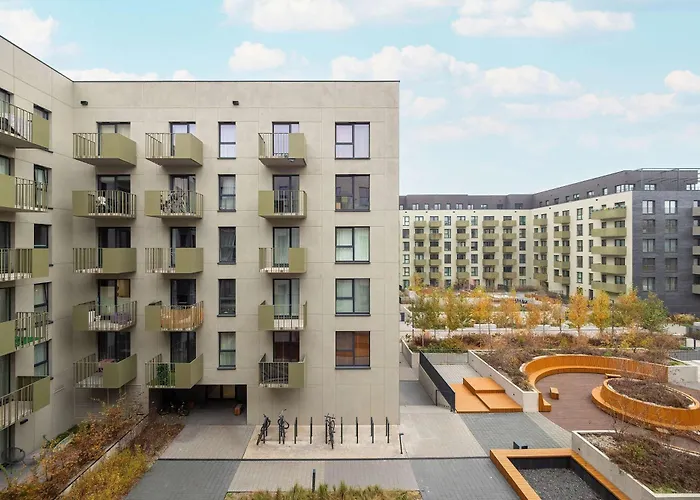 Bright Milionowa In Perfect For Remote Work By Renters Apartment *